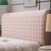 Stretch Quilted Headboard Cover, Pink, 2.1 m view 1
