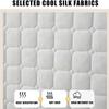 Stretch Quilted Headboard Cover, Pink, 2.1 m view 4