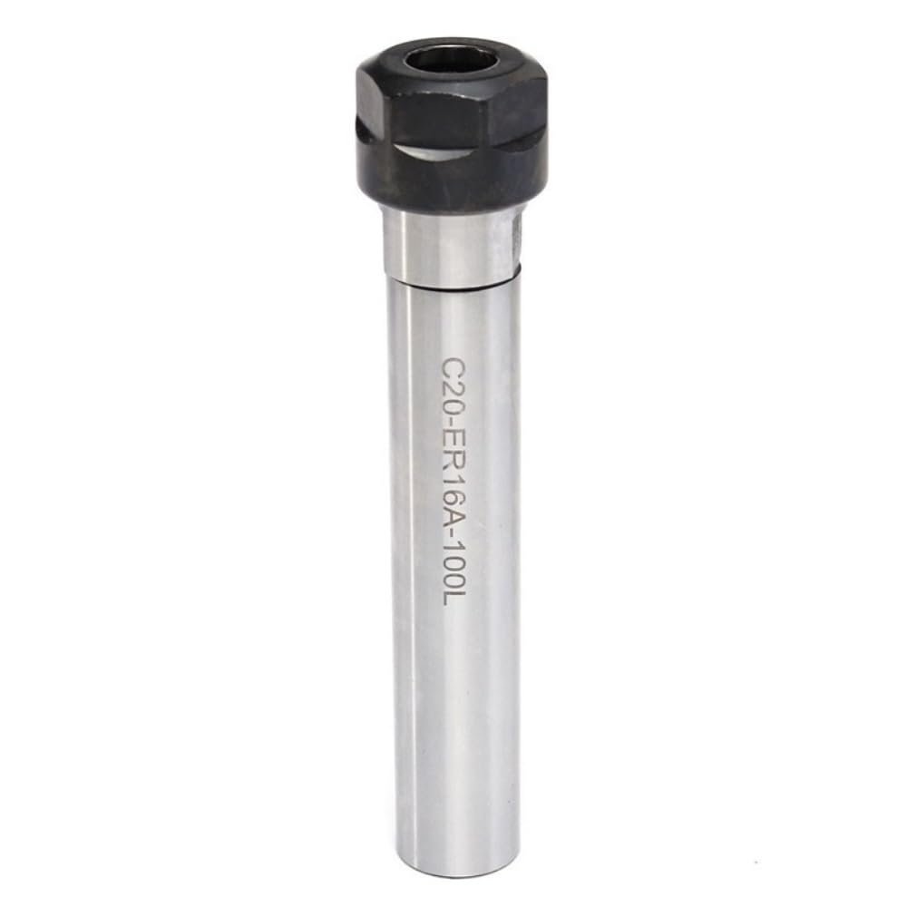 1-Piece C20 A/M Adapter ER11/ER16/ER25, 20 mm Shank, 100/150/200 mm
