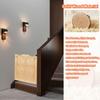 Wooden Western Saloon Swing Door, 117 x 100 cm, Wood Color view 4