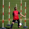 5-Piece Soccer Agility Training Set with Rubber Bases view 2