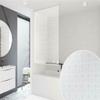 probath Half-Cassette Shower Blind, 3D Quadro, 90 x 240 cm view 2