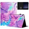 DayQiQiPu PU Leather Flip Wallet Case for Samsung Galaxy Tab A 10.1-inch SM-T510/T515/T517, Oil Painting Pattern, Stand, Auto Sleep/Wake, 02 view 1