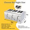 Commercial Pop-Up Toaster with Extra-Wide Slots and High-Lift Function view 4