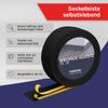 HOLZBRINK Self-Adhesive Flexible PVC Baseboard 50 x 20 mm, 75 m (3 x 25 m), Black view 2