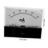 ULTECHNOVO Analog DC Voltmeter Panel Meter, 50 mA view 3