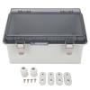 IP67 Waterproof ABS Electrical Junction Box with Transparent Cover, 290 x 190 x 140 mm view 1