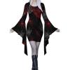 Women's Halloween Bat Costume, Purple view 1