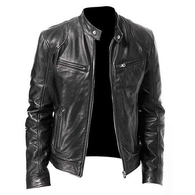Men's Bomber Leather Jacket – 1950s, Military, Grease, Windproof, Motorcycle & Pilot Styles