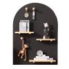 Wood Wall Organizer Set, Versatile Mounting System for Home, Office, and Garage view 1