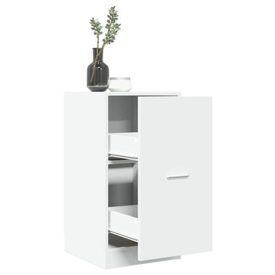 ROMHZKS Classic Engineered Wood Apothecary Cabinet with Drawers
