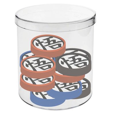 Karactermania Dragon Ball Mix Cube with 12 Erasers, Multicolor