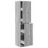 ROMHZKS Classic Wood-Effect Apothecary Cabinet with Drawers view 2
