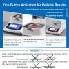 lilishangmao Halogen Moisture Analyzer B-1202, 0.01% Readability, LCD Display, RS-232, 3 Drying Modes view 4