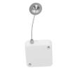 Automatic Cable Reel Box, White, with 1 m Stainless Steel Cable view 1