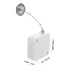 Automatic Cable Reel Box, White, with 1 m Stainless Steel Cable view 2