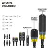 Klein Tools 80191 KNECT (S) Impact-Rated Multi-Bit Screwdriver Set, 11-in-1 and 7-in-1 Ratcheting Drivers view 2