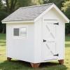 Flush-Mounted Shed Window, 50–100 B Chicken Coop Window with Tempered Glass and Screen, Sliding Window for Shed, Chicken Coop, Playhouse and Garage (Champagne, 76 x 40 cm) view 2