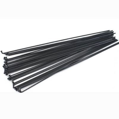 40-Pack 14G J-Bend Steel MTB/Road Bike Spokes with Nipples and Reflectors, 76–305 mm (99 mm)
