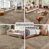 CHENMIAO Beige Shaggy Area Rug, 80 x 280 cm view 3