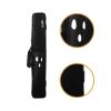 rockible 3x3 Pool Cue Case for 3 Butts and 3 Shafts, PU Storage Bag, Black view 2