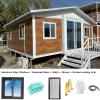 Sliding Window with Tempered Glass and Removable Screen for Playhouses, Sheds, Garages, and Chicken Coops (White, 95 x 53 cm) view 3