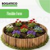 BOGATECO 3-Piece Set Wooden Roll Border, 10 cm High x 112 cm Long, Flamed Finish view 3