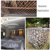 Balcony Safety Net for Children and Pets, Polyester Stair Safety Net, Fall Protection, Climbing Net, Bunk Bed Safety, Climbing Wall Decor (3.5 x 4.5 m, 6 mm Rope, 3 cm Mesh) view 2