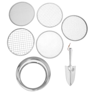 MAGICLULU Stainless Steel Garden Sieve for Soil, Stones and Compost