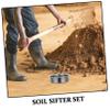 MAGICLULU Stainless Steel Garden Sieve for Soil, Stones and Compost view 3