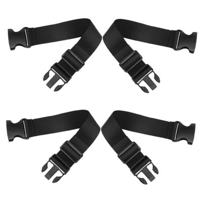 Anneome 4-Piece Adjustable Strap Extensions for Waist Bags and Luggage
