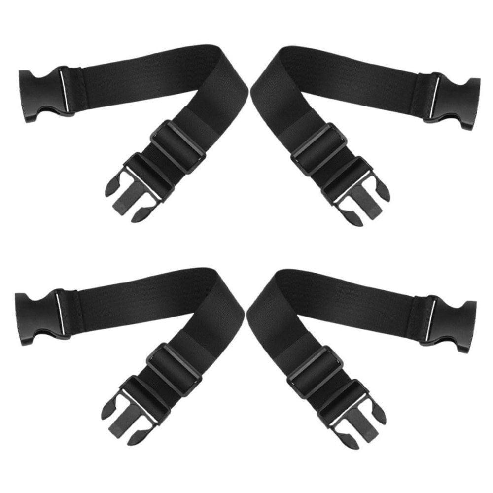 Anneome 4-Piece Adjustable Strap Extensions for Waist Bags and Luggage