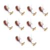 KOMBIUDA Artificial Lures, 10-Pack, 2.89 cm, 0.28 g, with Hooks for Bass view 1