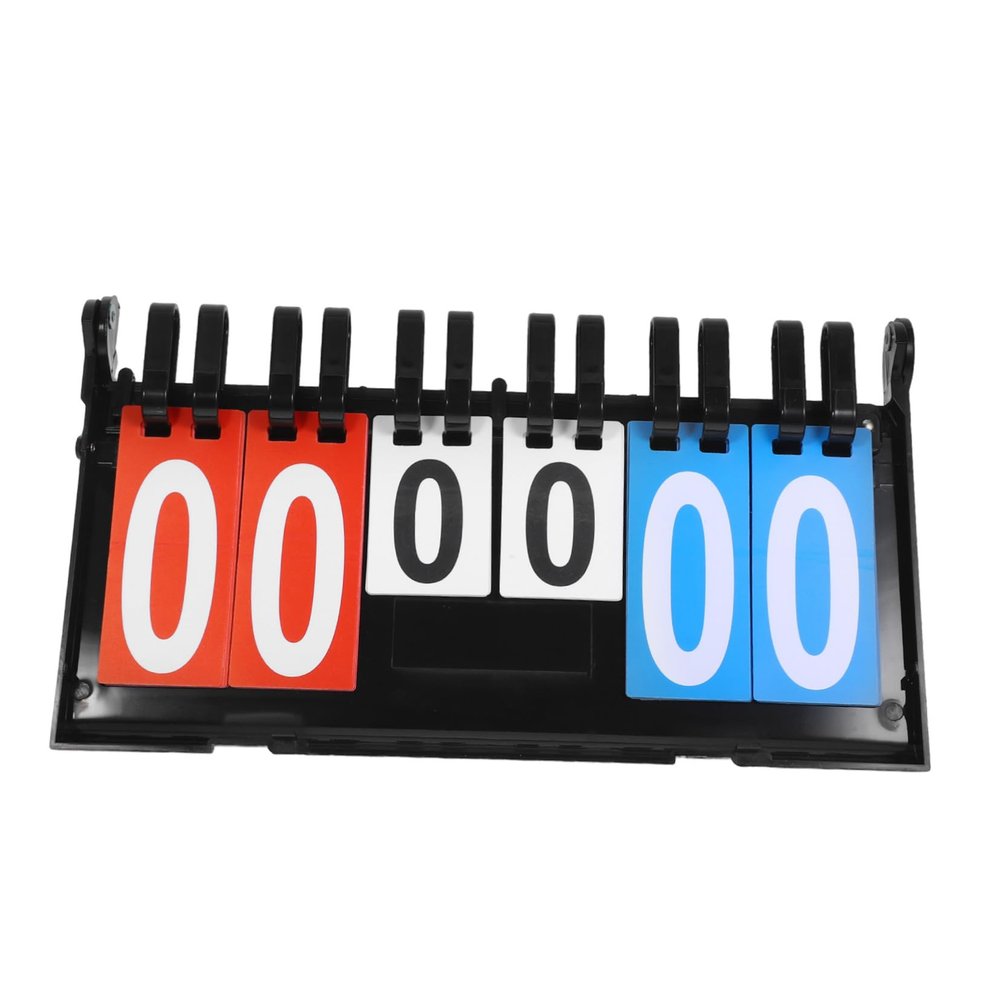 ibasenice Portable Flip Scoreboard for Sports
