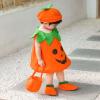 Baby Halloween Pumpkin Costume with Hat and Shoes view 3