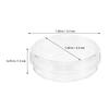 Zerodeko Transparent Plastic Petri Dishes with Smooth Rims, 35 mm, 100 Pieces view 2