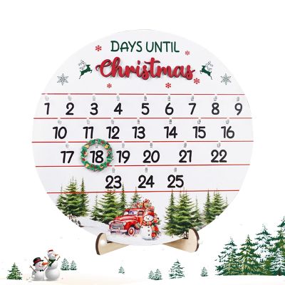 Christmas Advent Decorative Door Sign Calendar Ornament