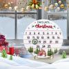 Christmas Advent Decorative Door Sign Calendar Ornament view 3