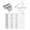 304 Stainless Steel Hex Socket Head Built-In Expansion Anchors, M6–M12 (M6 x 50 mm) view 2