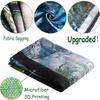 Autumn Forest Landscape Wall Tapestry 250 x 300 cm, 3D Print view 4
