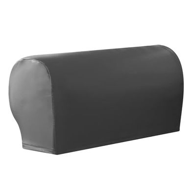 4-Piece Waterproof PU Leather Armrest Cover Set