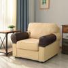 4-Piece Waterproof PU Leather Armrest Cover Set view 2