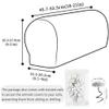 4-Piece Waterproof PU Leather Armrest Cover Set view 3