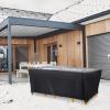 HYFBH Waterproof Outdoor Furniture Cover, 500 x 300 x 90 cm, 420D Oxford Fabric, UV-Resistant Protective Cover for Patio Furniture Sets view 1