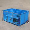 Portable Outdoor Koi Pond, Above-Ground Fish Pond for Aquaculture and Water Storage, 120 x 100 x 80 cm view 1