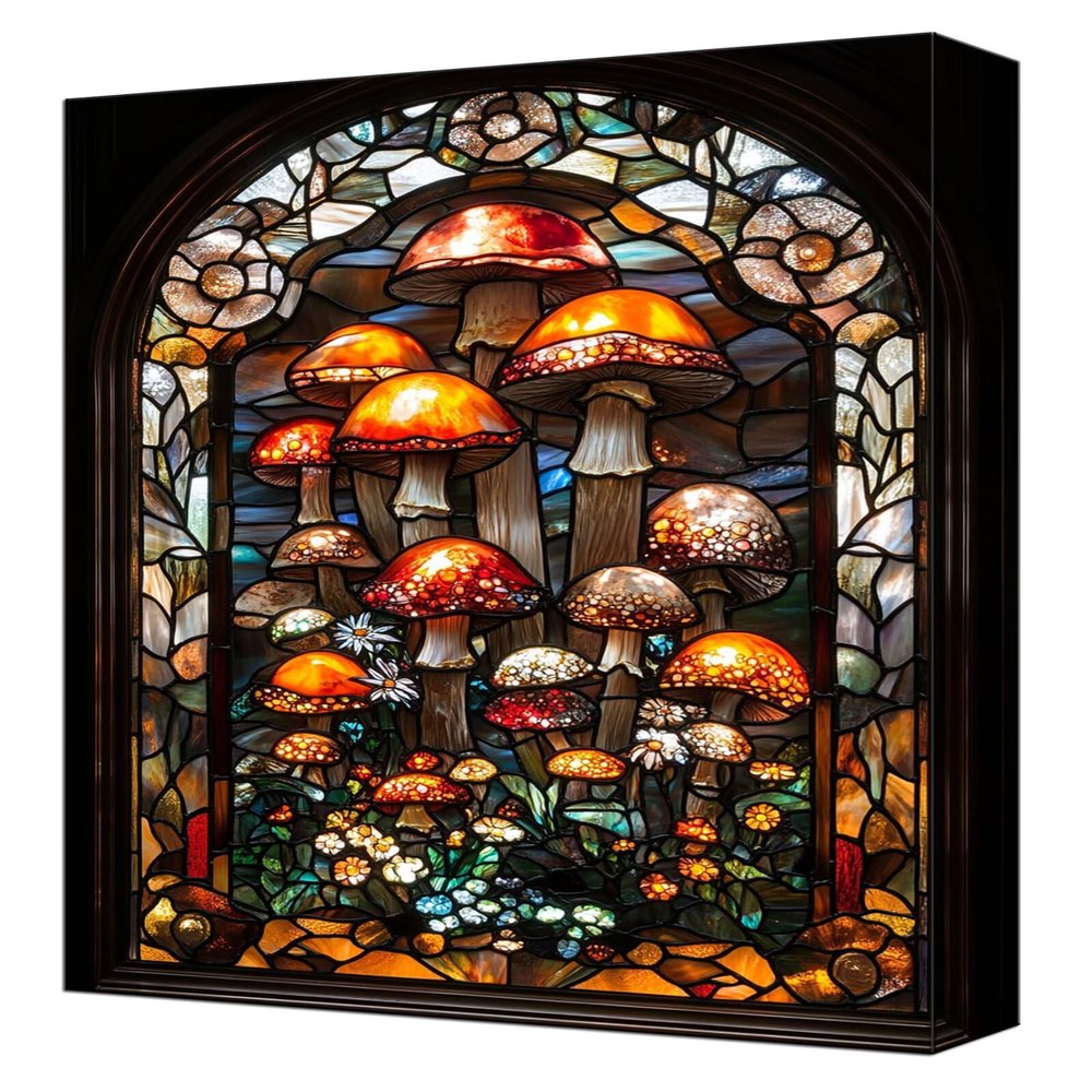 Paint by Numbers Kit for Adults and Kids 7+, Mushroom, 60 x 80 cm, Unframed