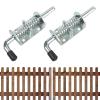 2-Pack Spring Gate Bolts with Rubber Handles view 1