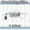 2-Pack Spring Gate Bolts with Rubber Handles view 2