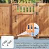 2-Pack Spring Gate Bolts with Rubber Handles view 4