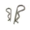 304 Stainless Steel R-Type Wave Spring Cotter Pin, M5 x 100 mm, 1 Piece view 4